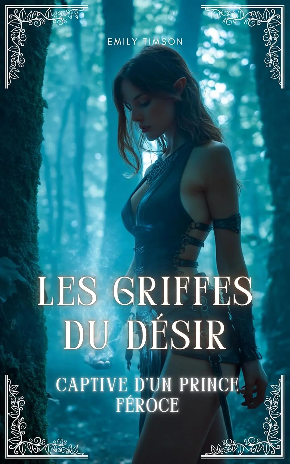 Couverture du roman érotique "Les Griffes du Désir" par Emily Timson - Livre Romantasy disponible sur Amazon